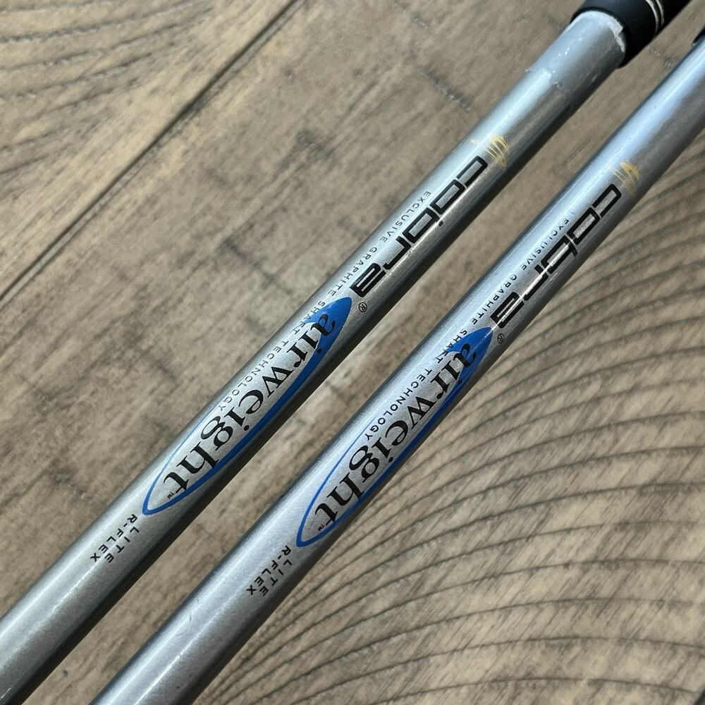 Cobra CXI SF Pitching & Sand Wedge Set RH Graphite Lite Regular Flex PW SW - Picture 12 of 14